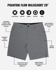 Phantom Flow Walkshort 20"