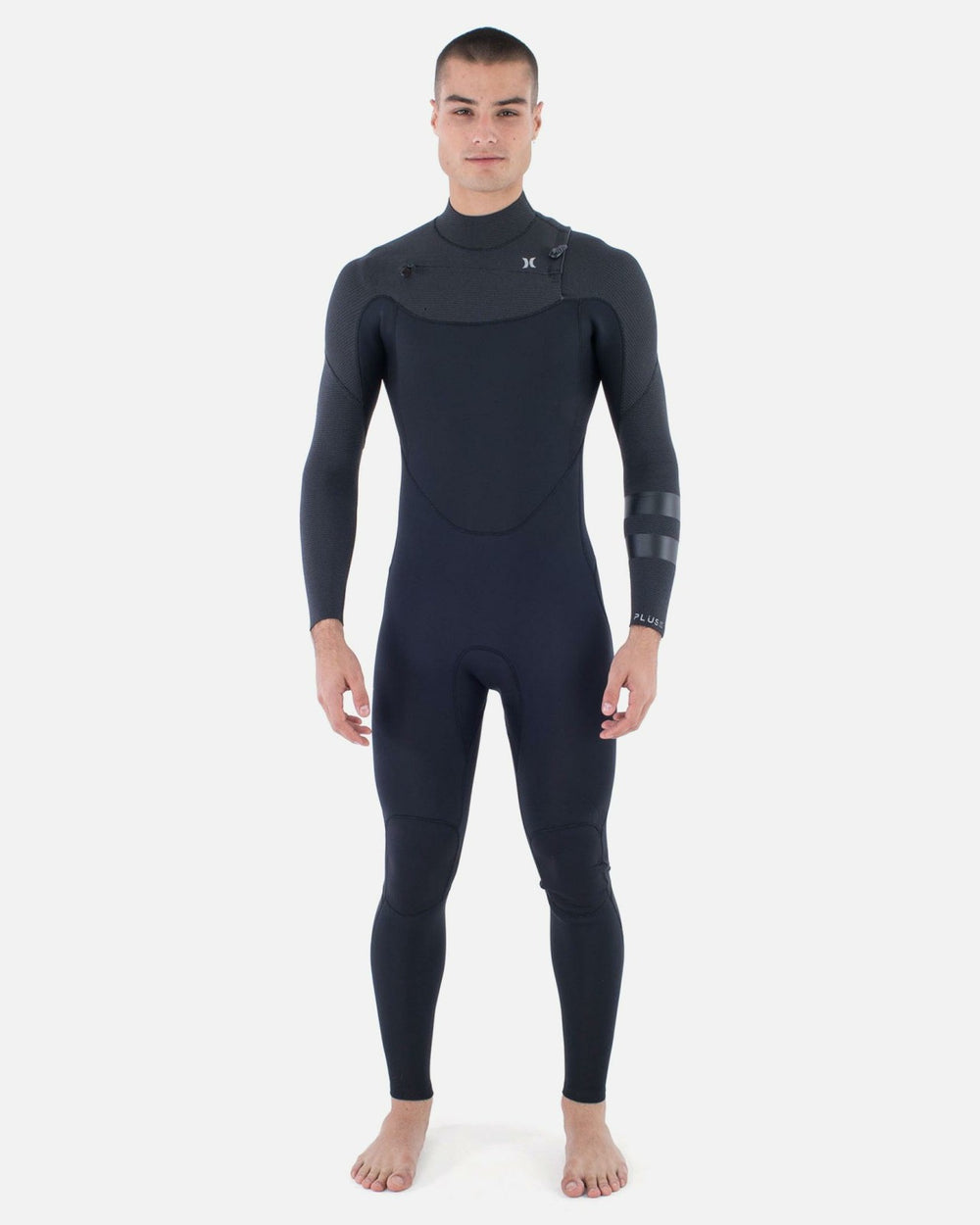 Mens Plus Sleeve Texture 4/3mm Fullsuit