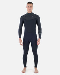 Mens Plus Sleeve Texture 4/3mm Fullsuit