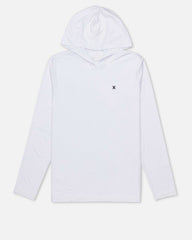 Hybrid UPF Hooded Long Sleeve