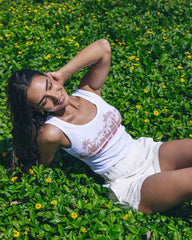 Sea-Nario Scoop Crop Tank