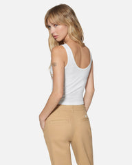 Sea-Nario Scoop Crop Tank