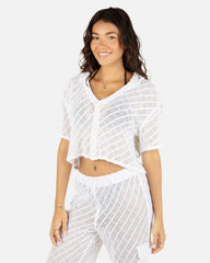Crochet Camp Shirt