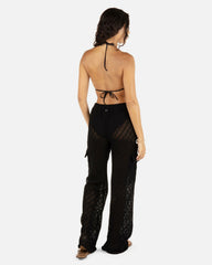 Crochet Cargo Beach Pant