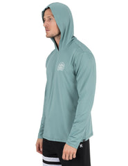 Hybrid UPF Hooded Long Sleeve