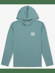 Hybrid UPF Hooded Long Sleeve