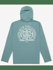 Hybrid UPF Hooded Long Sleeve