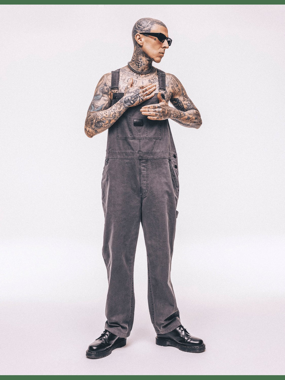 Hurley x Travis Barker Backstage Wide Overall