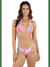 Island Floral Convertible Halter Bikini Top