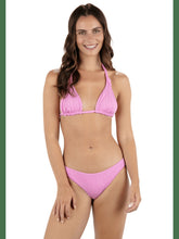 New Wave Jacquard Soft Tie Triangle Bikini Top