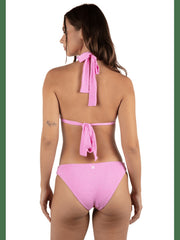 New Wave Jacquard Soft Tie Triangle Bikini Top