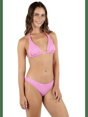 New Wave Jacquard Soft Tie Triangle Bikini Top