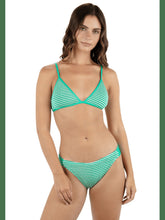 Crimp Stripe Bralette Bikini Top