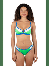 Summer Block V Wire Bralette Bikini Top