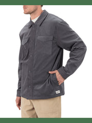 Lido Cord Long Sleeve Overshirt