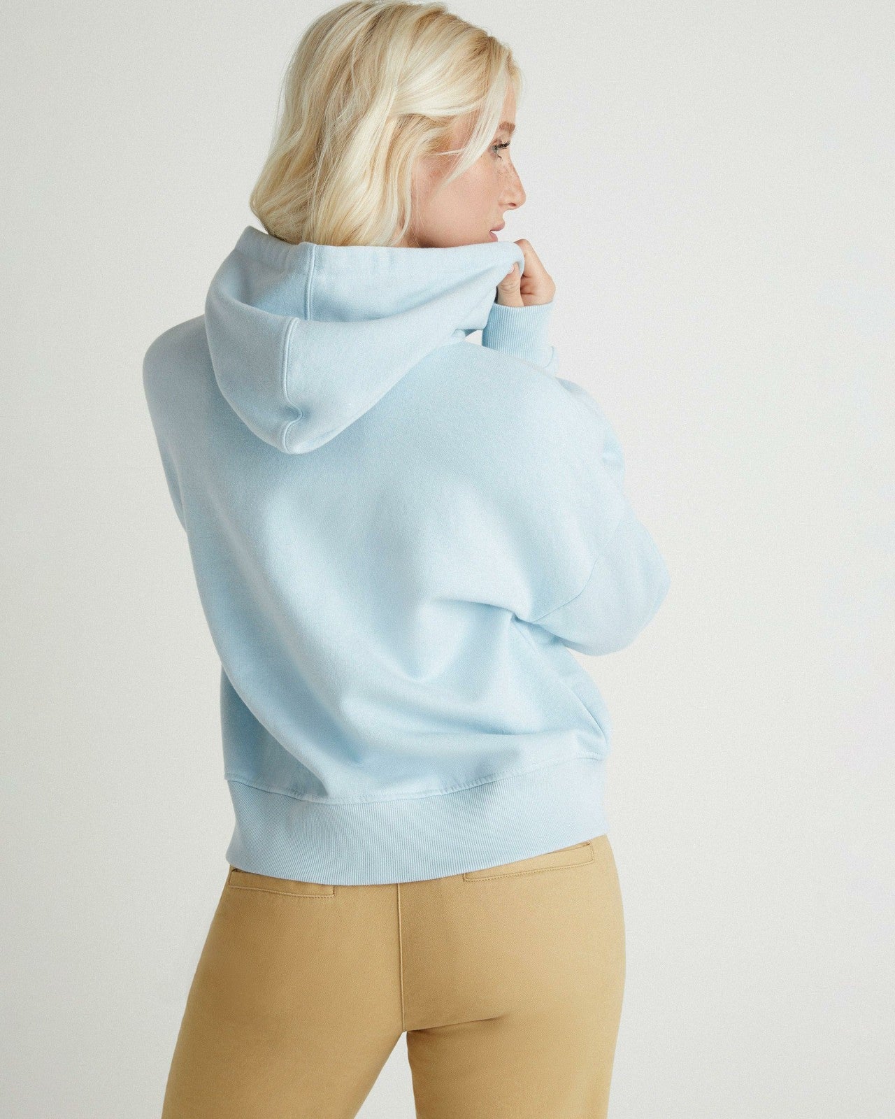 Coastline Crop Zip Hoodie
