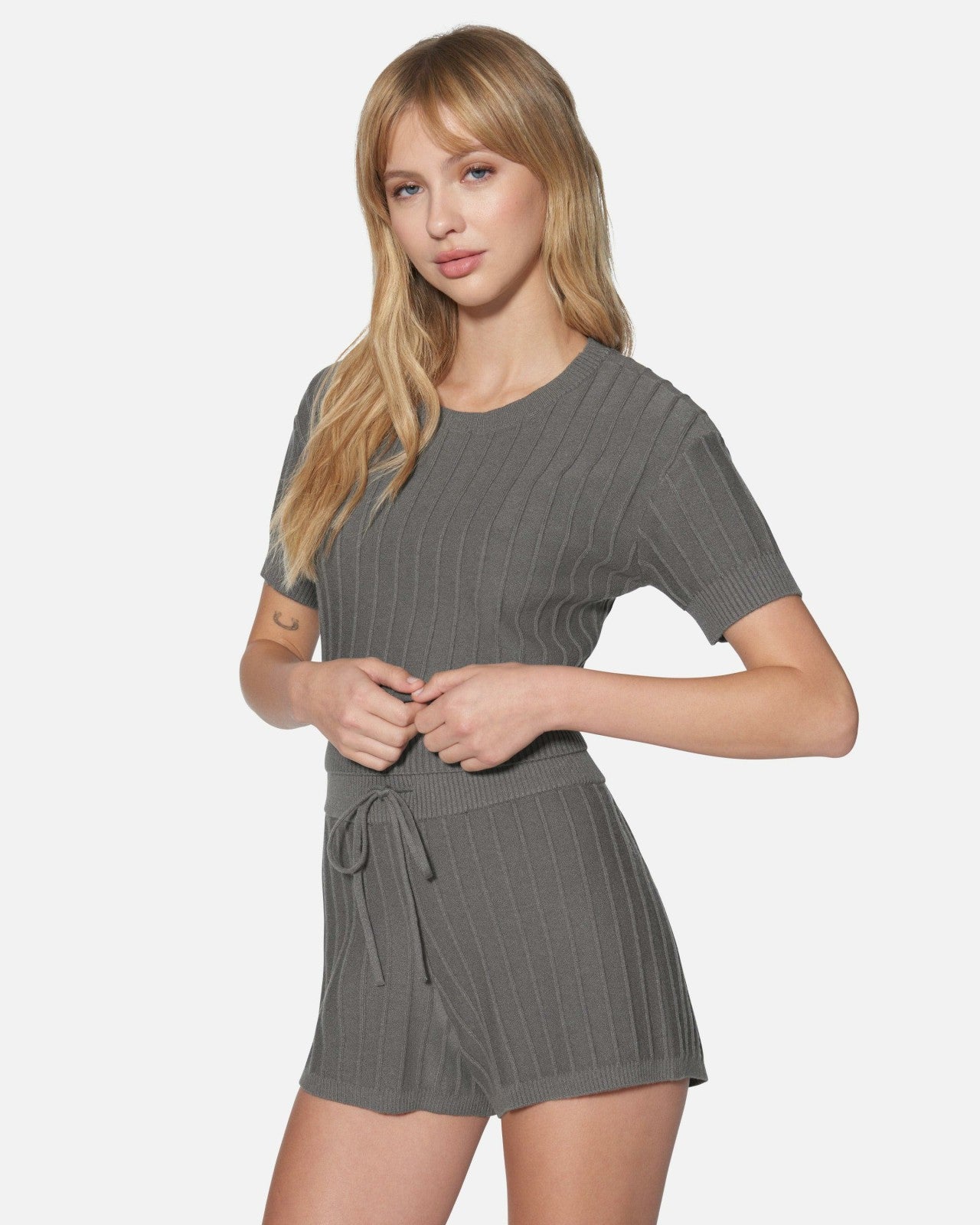 Daylight Short Sleeve Sweater Top
