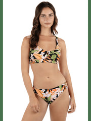 Atrium Tropical Tab Scoop Bikini Top