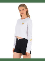 Eagles High Long Sleeve Crop Tee