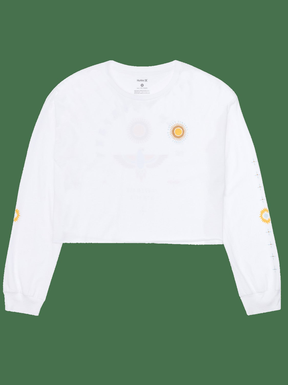 Eagles High Long Sleeve Crop Tee